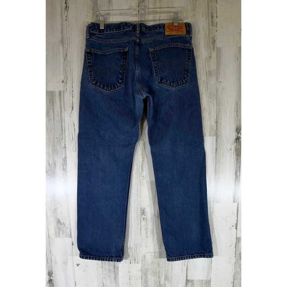 Levis 505 Regular Fit Jeans 34x29 (33x27.5) Medium Wash Straight Leg‎ Classic